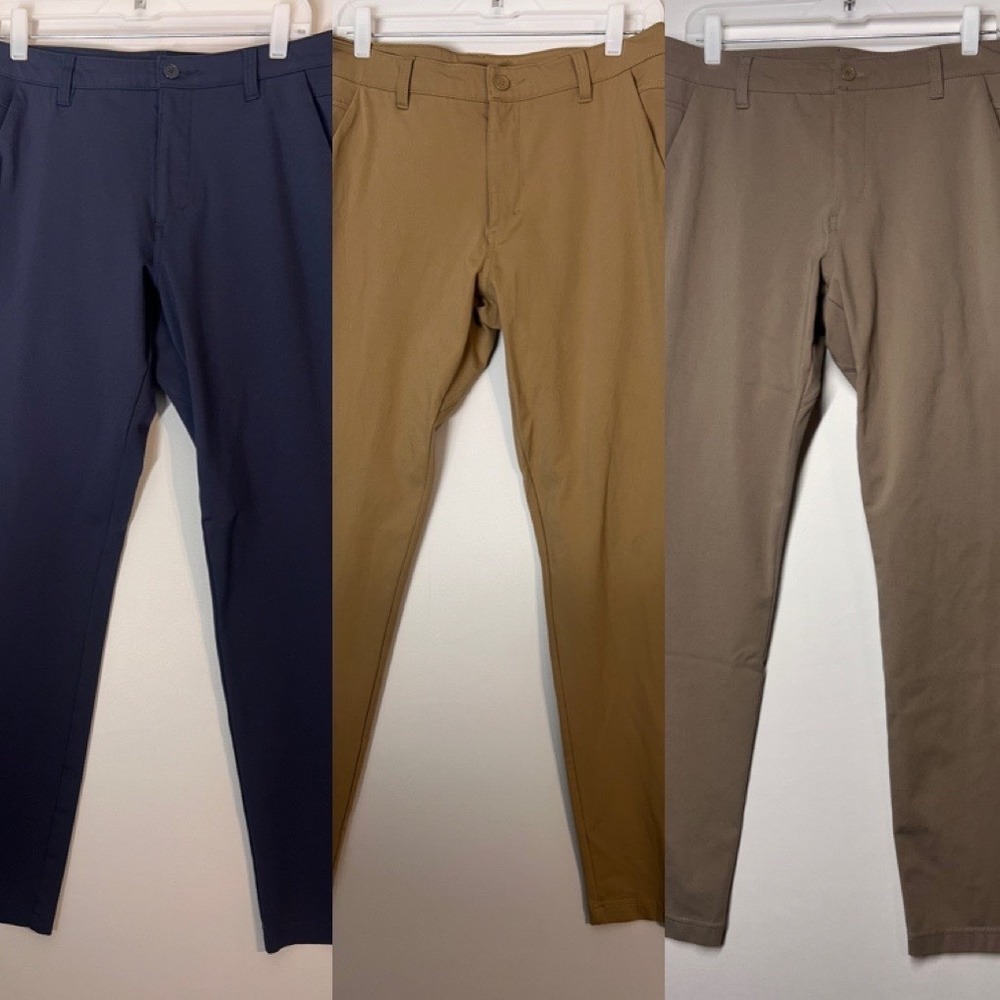 BYLT Premium Basics Everyday 2.0 Pant Skinny Fit Size‎ 34 x 29 Lot of 3